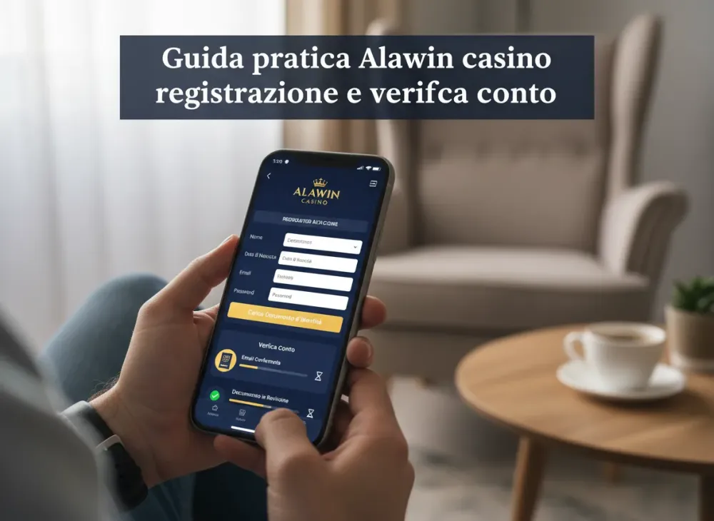 Guida pratica Alawin casino registrazione e verifica conto